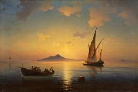 The Bay of Naples (Ivan Aivazovsky) - Muzeo.com