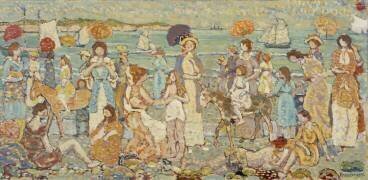 The Beach no 3 (Maurice Brazil Prendergast) - Muzeo.com