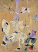 The Betrothal II, 1947 (Arshile Gorky) - Muzeo.com