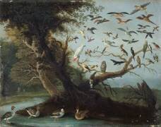 The Bird Tree (Jan van Kessel) - Muzeo.com