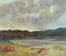 The Black Lake (Gustave Courbet) - Muzeo.com