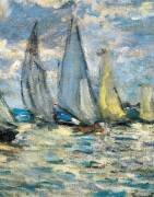The boats or regatta in Argenteuil (Claude Monet) - Muzeo.com