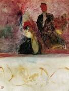 The Box at the Mascaron Dore (Henri de Toulouse-Lautrec) - Muzeo.com