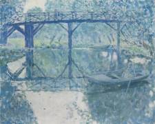 The Bridge - Giverny (Frederick Carl Frieseke) - Muzeo.com