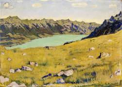 The Brienz Lake from Breitlauenen (Ferdinand Hodler) - Muzeo.com