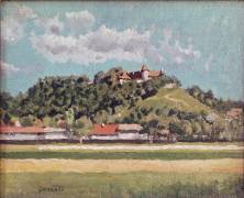 The Chateau de Virieu in Dauphine (Pierre Bonnard) - Muzeo.com