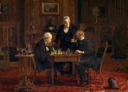 The Chess Players (Thomas Eakins) - Muzeo.com