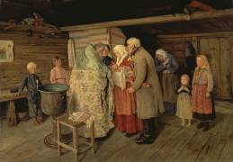 The Christening (Petr Korovin) - Muzeo.com
