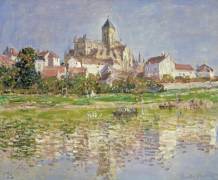 The Church at Vetheuil (Claude Monet) - Muzeo.com