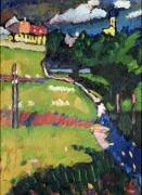 The Church in Murnau (Wassily Kandinsky) - Muzeo.com