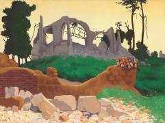 The Church of Souain (Félix Vallotton) - Muzeo.com
