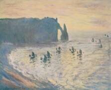 The Cliffs at Etretat (Claude Monet) - Muzeo.com