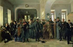 The Collapse of a Bank (Vladimir Egorovic Makovsky) - Muzeo.com