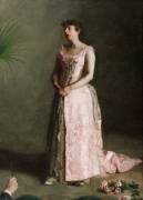 The Concert Singer (Thomas Eakins) - Muzeo.com