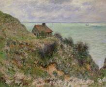 The Customs Officers' Hut at Pourville (Claude Monet) - Muzeo.com
