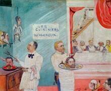 The Dangerous Cooks (James Ensor) - Muzeo.com