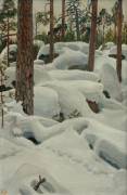 The Den of the Lynx (Akseli Gallen-Kallela) - Muzeo.com