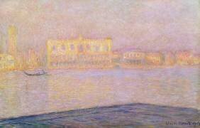 The Ducal Palace from San Giorgio (Claude Monet) - Muzeo.com