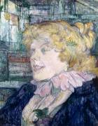The English Girl from 'The Star' at Le Havre (Henri de Toulouse-Lautrec) - Muzeo.com