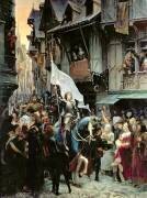 The Entrance of Joan of Arc into Orleans on 8th May 1429 (Jean-Jacques Scherrer) - Muzeo.com