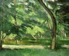 The Etang des Soeurs, Osny (Paul Cézanne) - Muzeo.com