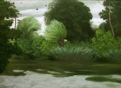 The Eure at Pacy-sur-Eure (Félix Vallotton) - Muzeo.com