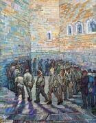 The Exercise Yard (Vincent van Gogh) - Muzeo.com