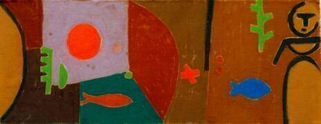 The Fairytale of the Two Fish (Paul Klee) - Muzeo.com