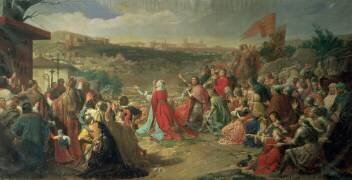 The Fall of Granada in 1492 (Carlos Luis Ribera y Fieve) - Muzeo.com