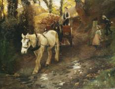The Farm Gate (Harold Harvey) - Muzeo.com