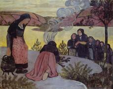 The fire outside or The Mammals (Paul Serusier) - Muzeo.com
