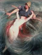 The Fisherman and the Siren (Knut Ekvall) - Muzeo.com