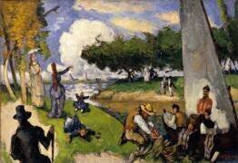 The Fishermen (Paul Cézanne) - Muzeo.com