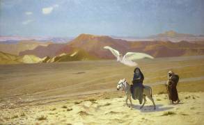 The Flight into Egypt (Jean-Léon Gérôme) - Muzeo.com