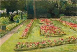 The Flower Terrace in the Wannsee Garden (Max Liebermann) - Muzeo.com