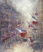 The Fourteenth of July in Paris (Gustave Loiseau) - Muzeo.com