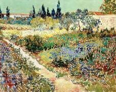 The Garden at Arles (Vincent van Gogh) - Muzeo.com
