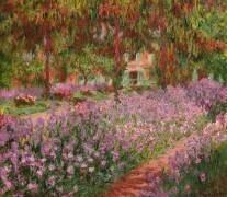 The Garden at Giverny (Claude Monet) - Muzeo.com