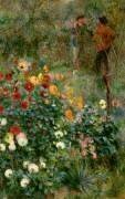 The garden on rue Cortot in Montmartre (Auguste Renoir) - Muzeo.com