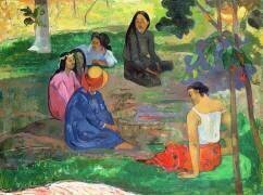 The Gossipers (Conversation) (Paul Gauguin) - Muzeo.com