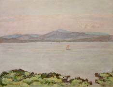 The Gulf between La Napoule and Saint Raphael (Pierre Bonnard) - Muzeo.com