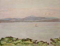The Gulf between La Napoule and Saint Raphael (Pierre Bonnard) - Muzeo.com