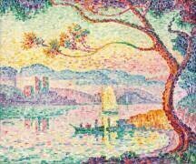 The Harbor of Antibes (Paul Signac) - Muzeo.com