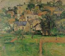 The Hermitage at Pontoise (Paul Cézanne) - Muzeo.com