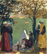 The holy spring in Guidel (Maurice Denis) - Muzeo.com