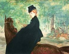 The Horsewoman (Edouard Manet) - Muzeo.com