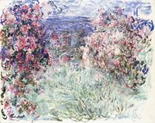 The House among the Roses (Claude Monet) - Muzeo.com