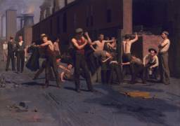 The Ironworkers' Noontime (Thomas Pollock Anshutz) - Muzeo.com