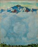 The Jungfrau above the Sea of Fog (Ferdinand Hodler) - Muzeo.com