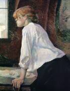 The Laundress (Henri de Toulouse-Lautrec) - Muzeo.com